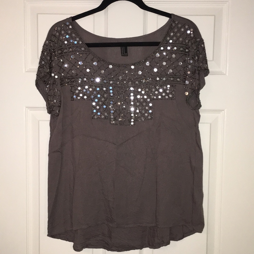Forever 21 Embellished Top